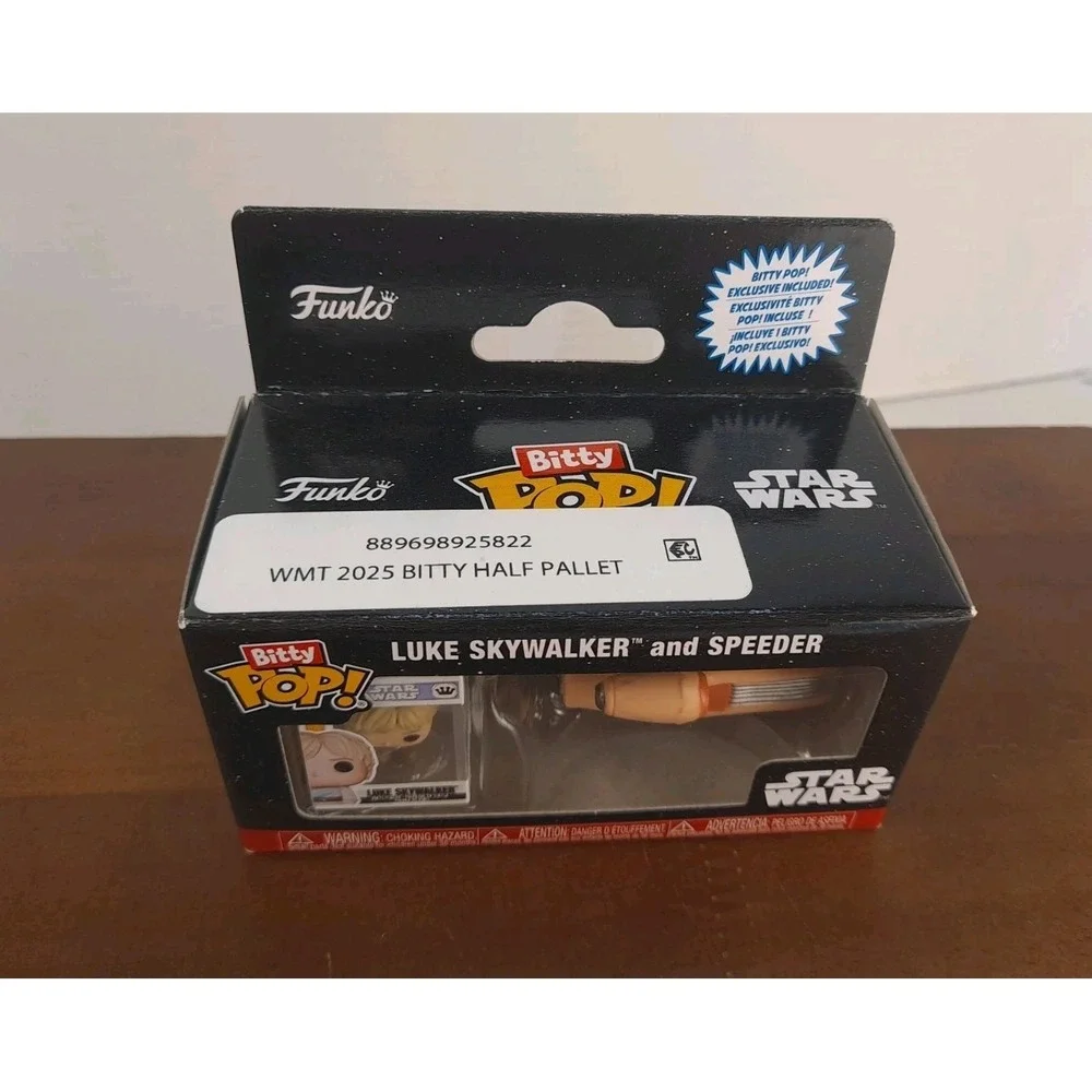 Funko: Bitty Pop Star Wars - Luke Skywalker‎ and Speeder (exclusive)